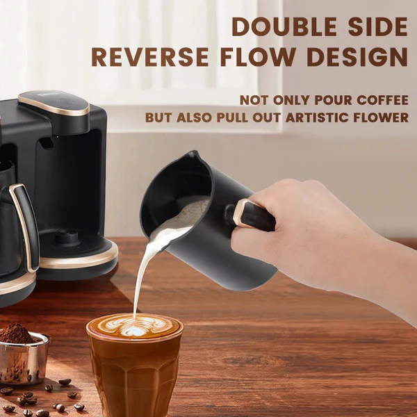 ماكينة صنع قهوة تركي دي اس بي ، 2 كوب ، 400+400 وات، أسود، KA3049