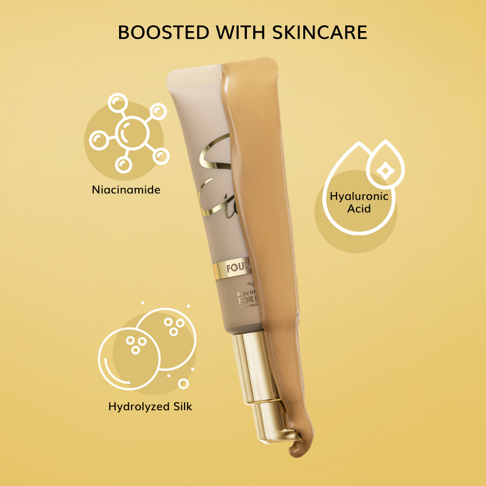 فاونديشن forever52 سينسيشنال بعامل حماية من الشمس 50، Sns103 ميديم ساند