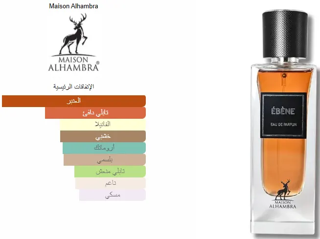 عطر ايبيني من ميزون الهمبرا للجنسين او دي برفان، 100 مل