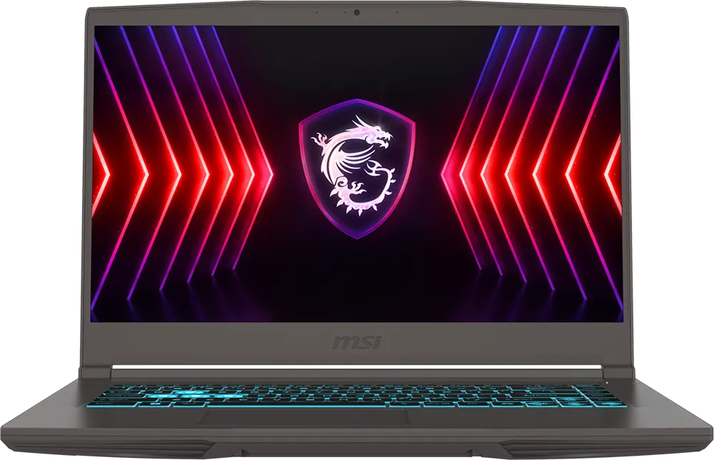 لابتوب msi Thin 15 B13VE-2614XEG، إنتل كور I7-13620H، الجيل الثالث عشر، رامات 16 جيجابايت ، هارد ديسك 512 جيجابايت SSD، كارت شاشة NVIDIA® GeForce RTX ™ 4050 سعة 6 جيجابايت GDDR6، شاشة 15.6 بوصة FHD، دوس، رمادي