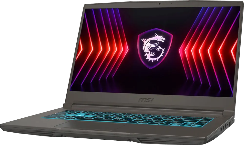 لابتوب msi Thin 15 B13UC-2615XEG ، إنتل كور I7-13620H، الجيل الثالث عشر، رامات 16 جيجابايت ، هارد ديسك 512 جيجابايت SSD، كارت شاشة NVIDIA® GeForce RTX ™ 3050 سعة 4 جيجابايت GDDR6، شاشة 15.6 بوصة FHD، دوس، رمادي