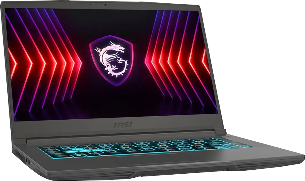 لابتوب msi Thin 15 B13UC-2615XEG ، إنتل كور I7-13620H، الجيل الثالث عشر، رامات 16 جيجابايت ، هارد ديسك 512 جيجابايت SSD، كارت شاشة NVIDIA® GeForce RTX ™ 3050 سعة 4 جيجابايت GDDR6، شاشة 15.6 بوصة FHD، دوس، رمادي