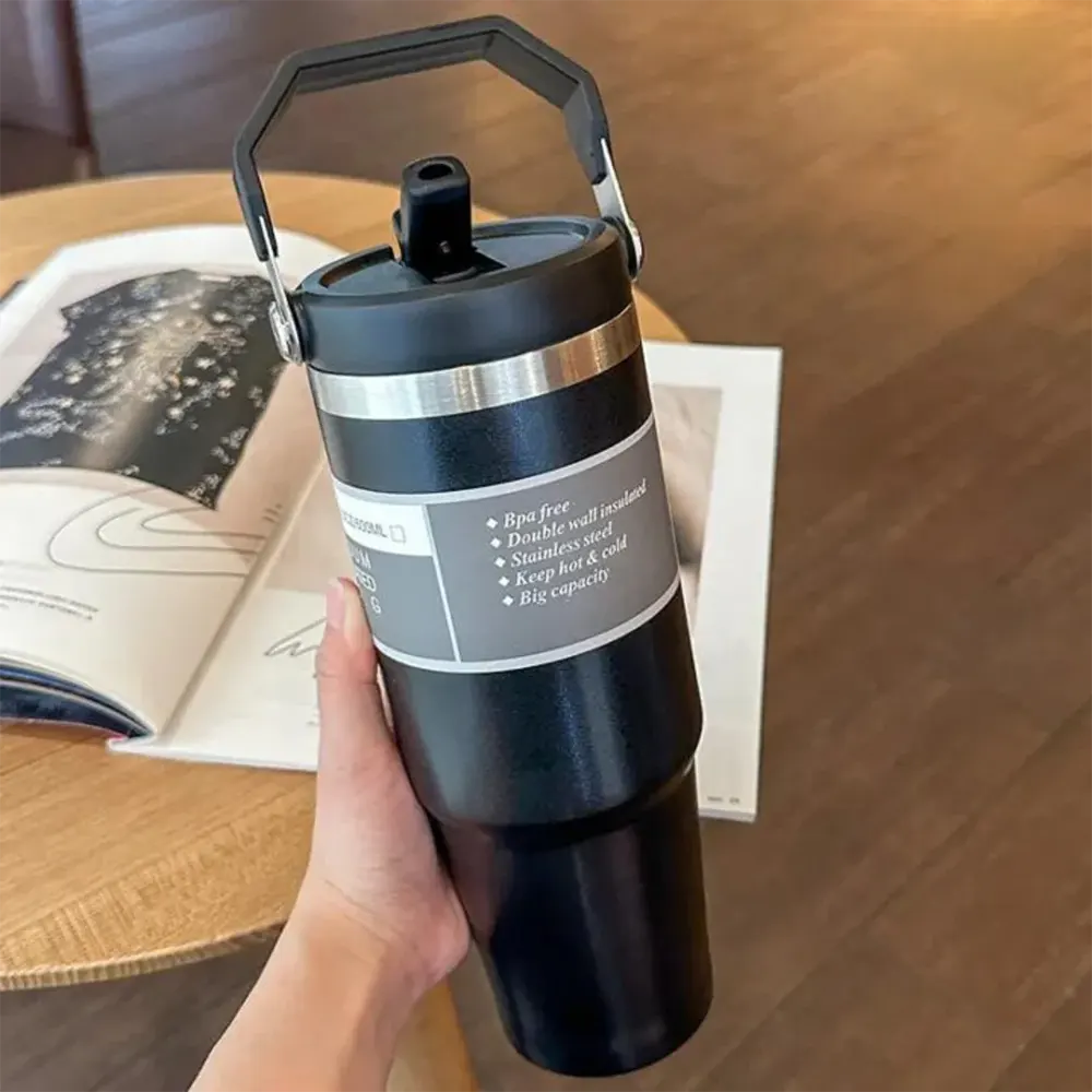 ترمس حراري ستانلس ستيل، سعة 900 ملي، الوان متعددة، موديل 2838