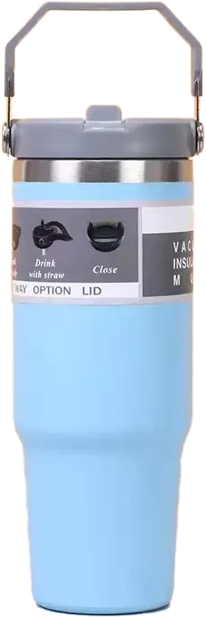 ترمس حراري ستانلس ستيل، سعة 900 ملي، الوان متعددة، موديل 2838