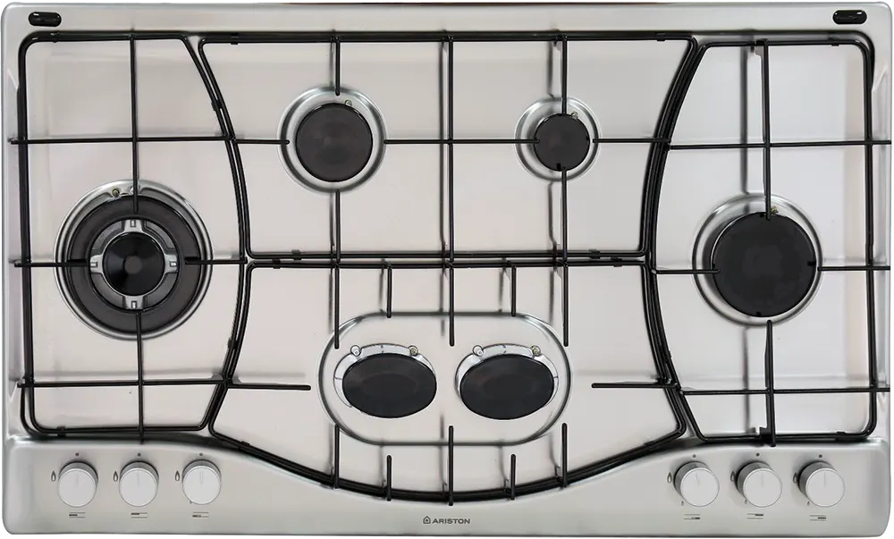 بوتاجاز مسطح بلت ان اريستون ، 90 سم ، 6 شعلة، غاز ، ستانليس ، PHN961 TS-IX-A