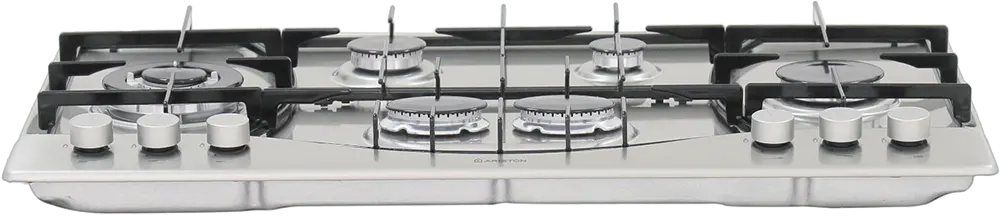 بوتاجاز مسطح بلت ان اريستون ، 90 سم ، 6 شعلة، غاز ، ستانليس ، PHN961 TS-IX-A