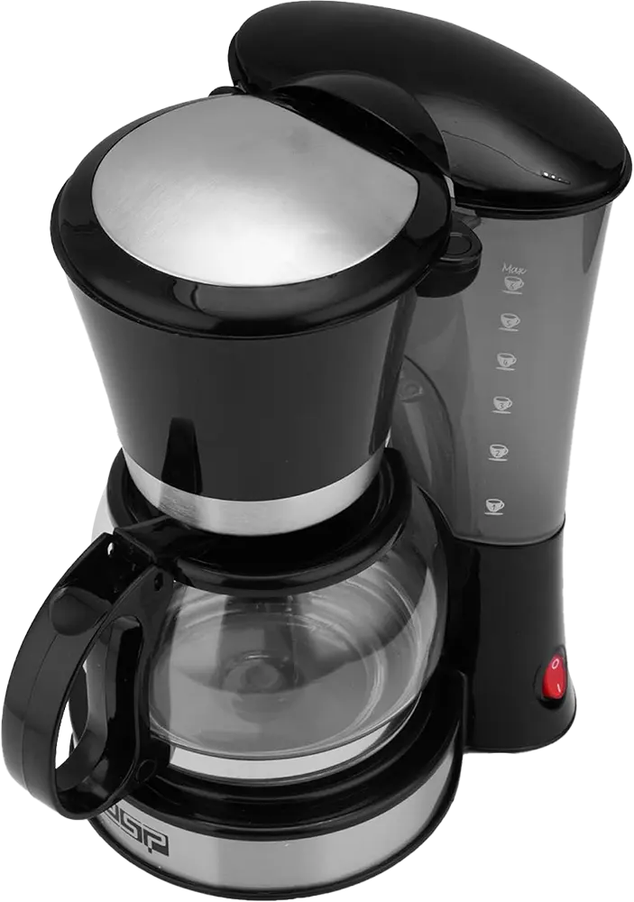 صانع قهوة دي اس بي، 550 وات، سعة 6 أكواب، لون أسود، موديل ، KA3082