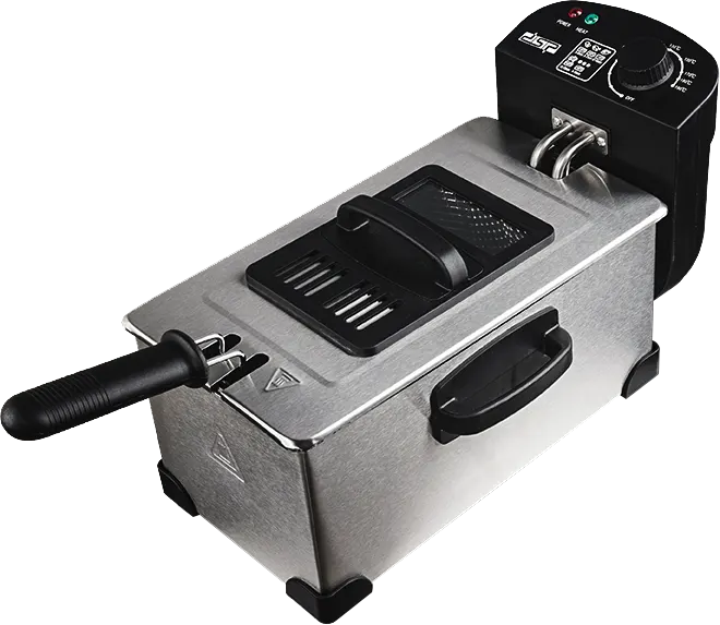 قلاية زيت دي اس بي 3 لتر، 2000 وات، فضي، موديل KB2079