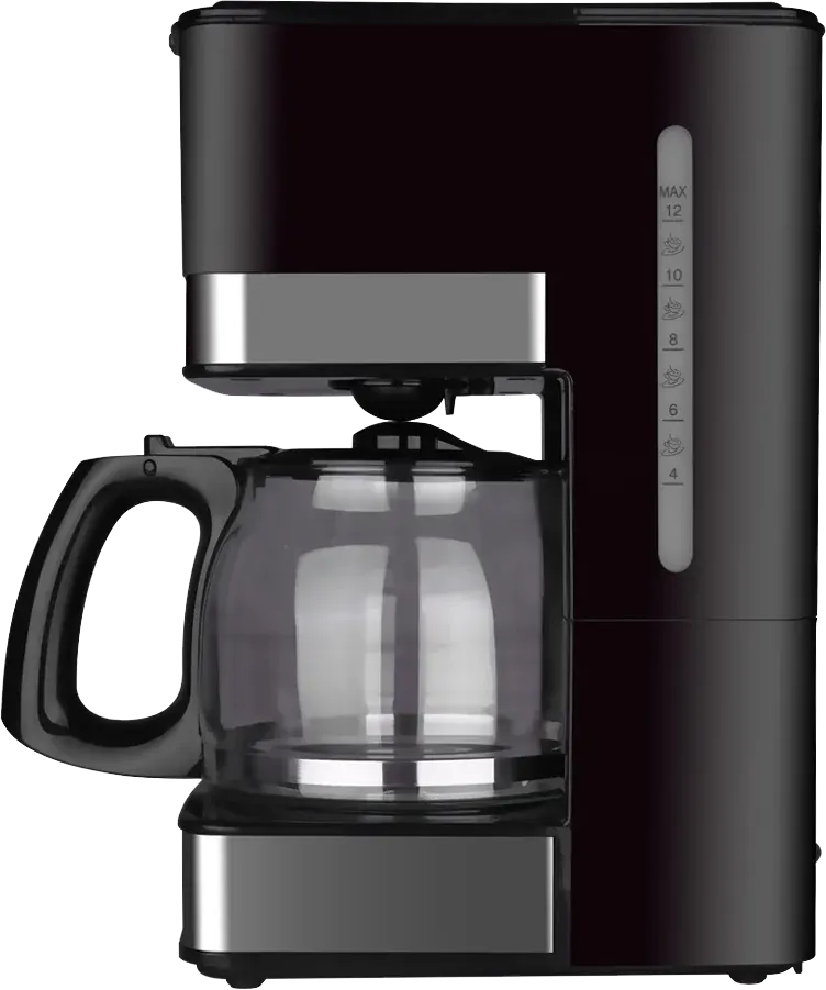 صانع قهوة امريكية دي اس بي، 800 وات، سعة 12 أكواب، لون أسود، موديل ، KA3024