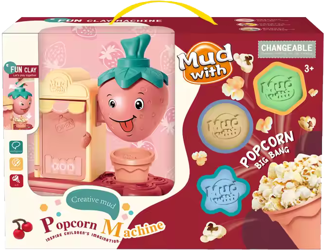 لعبة آلة صنع الفشار من الصلصال للأطفال، 513