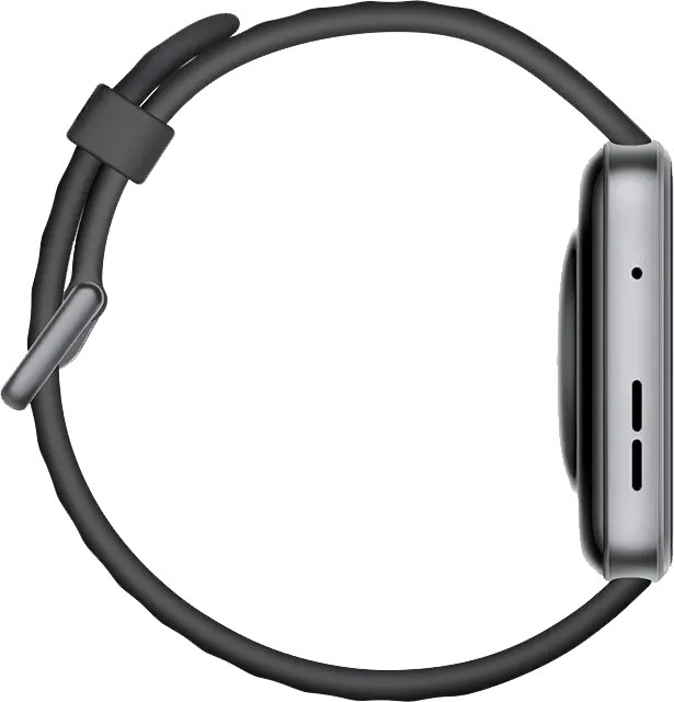 ساعة هواوي فيت 4 الذكية، شاشة أموليد مقاس 1.82 بوصة، حزام مطاطي فلوري، مقاومة للماء، لون أسود ،SYA-B09