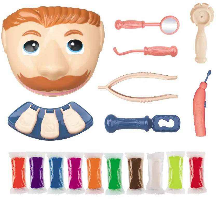 لعبة دكتور الاسنان صلصال ، 8400