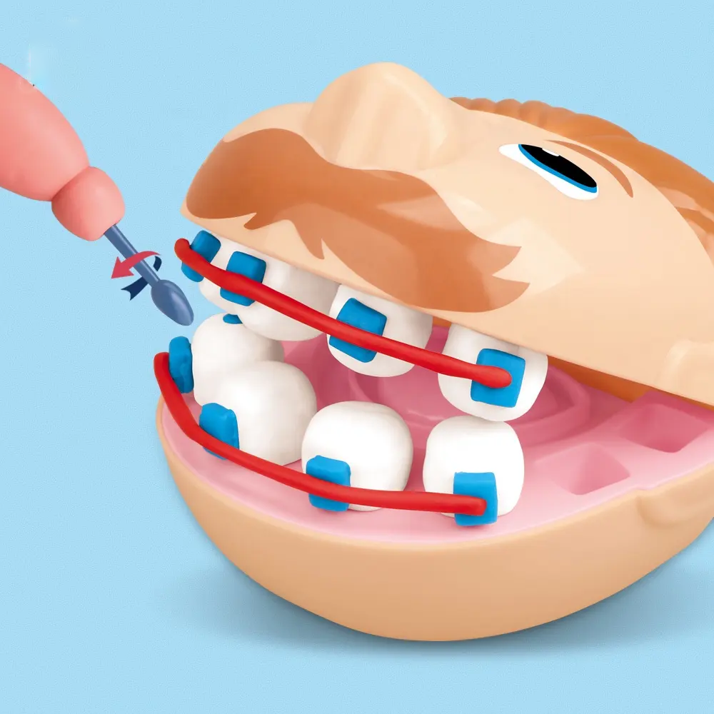 لعبة دكتور الاسنان صلصال ، 8400