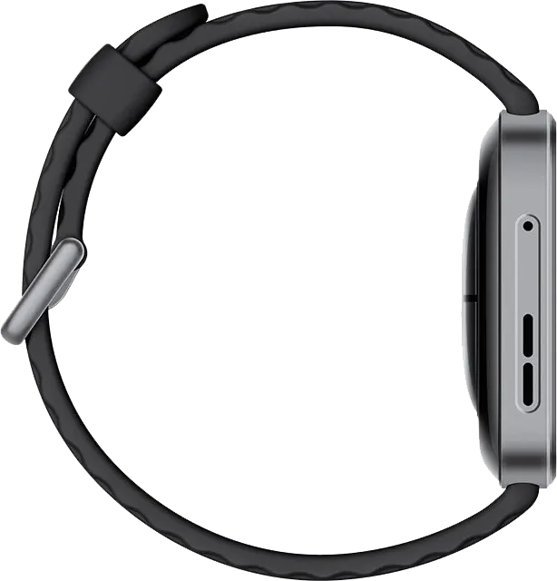 ساعة هواوي فيت 4 برو الذكية، شاشة أموليد مقاس 1.82 بوصة، NFC، حزام مطاطي فلوري،  مقاومة للماء، لون أسود، SYA-B29