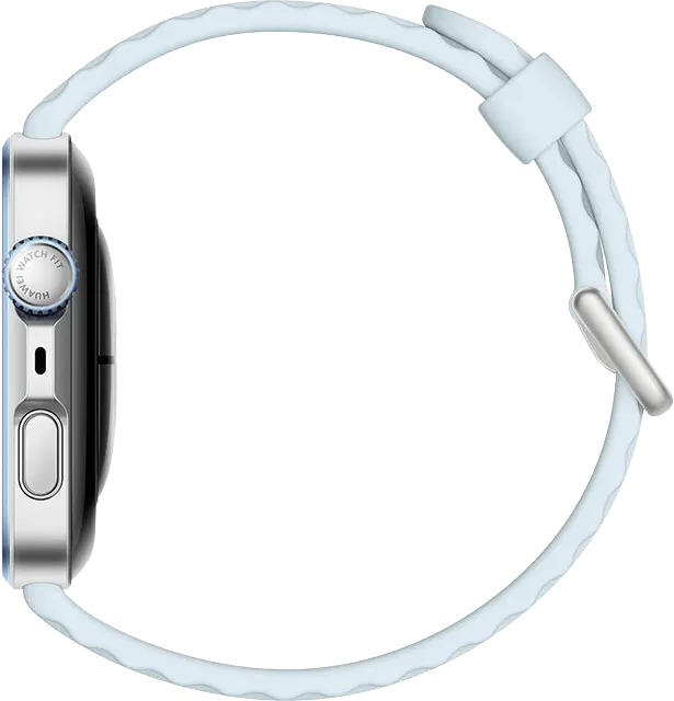 ساعة هواوي فيت 4 برو الذكية، شاشة أموليد مقاس 1.82 بوصة، NFC، حزام مطاطي فلوري،  مقاومة للماء، لون أزرق، SYA-B29