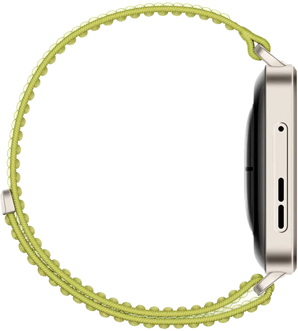 ساعة هواوي فيت 4 برو الذكية، شاشة أموليد مقاس 1.82 بوصة، NFC، حزام نيلون،  مقاومة للماء، لون أخضر، SYA-B29