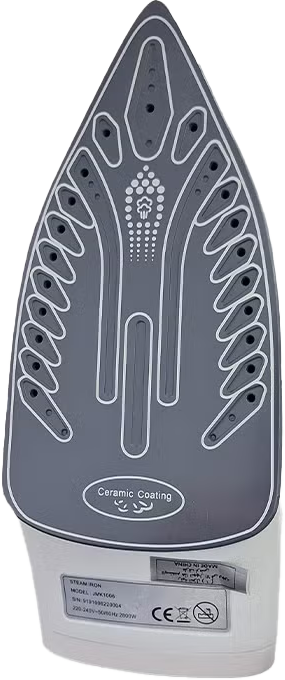 مكواة ملابس بخار جماكي ، 2800 وات، خزان 380 مللي ، قاعدة سيراميك، لون بينك، JMK1006