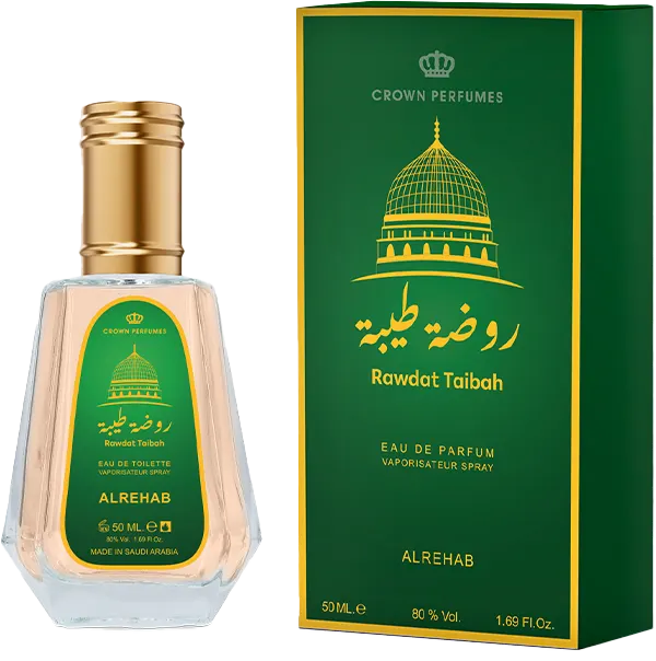 عطر روضة طيبة من الرحاب للرجال او دي برفان، 50 مل