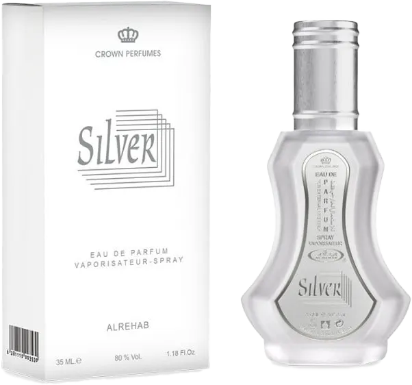 عطر سيلفر من الرحاب للجنسين او دي برفان، 35 مل