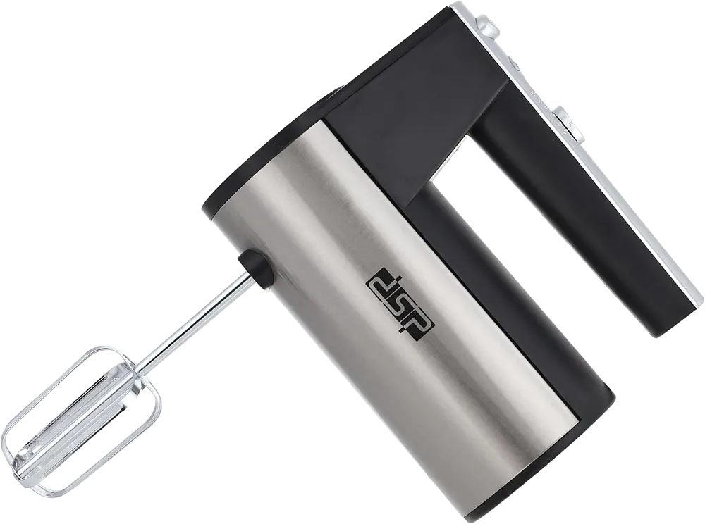 مضرب بيض دي اس بي هوت 150 وات، 5 سرعات، فضي، موديل  KM2047