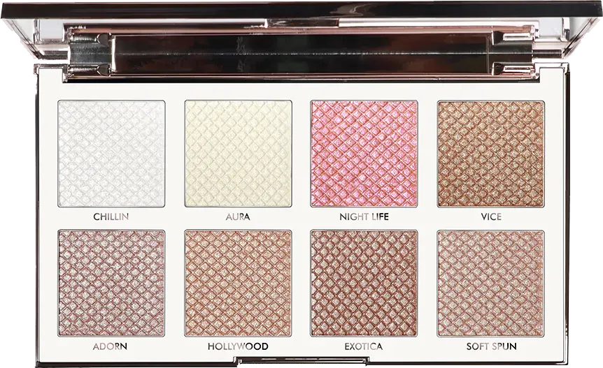 باليت هايلايتر فوريفر 52 باك ستيج اسينشال، 8 لون، Bks002