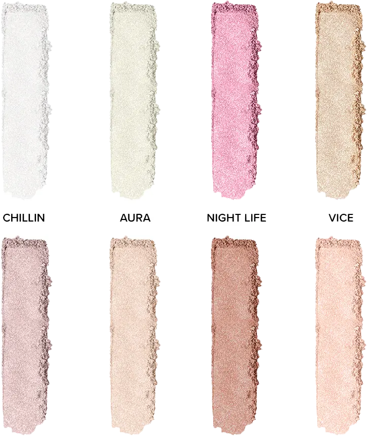 باليت هايلايتر فوريفر 52 باك ستيج اسينشال، 8 لون، Bks002