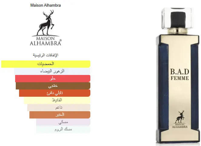 عطر باد فيم من ميزون الهمبرا للنساء او دي برفان، 100 مل