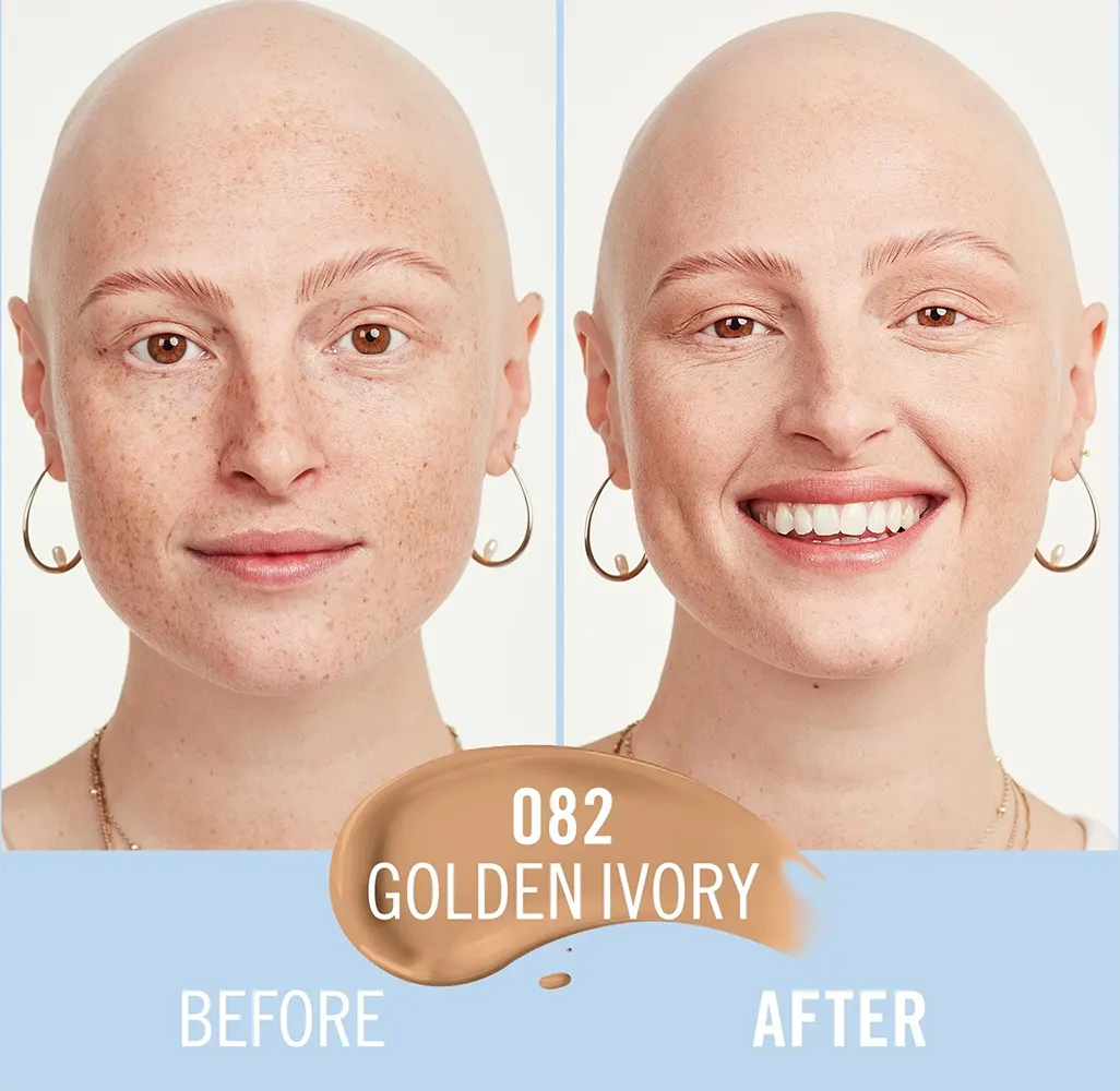 فاونديشن ريميل كايند اند فري كريم اساس مرطب، 082 جولدن ايفوري