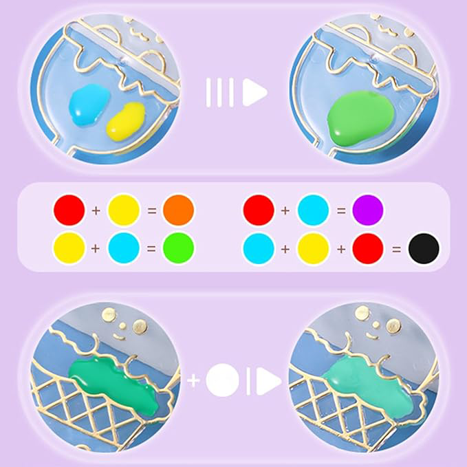 لعبة تلوين ميدالية المهرج الكريستالية المصنوعة يدويا، 4-996