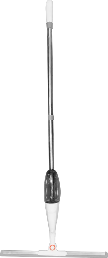 ممسحة ارضيات مدينتي برشاش مياه، يد استانلس ستيل، ابيض*رمادي، موديل 26-100