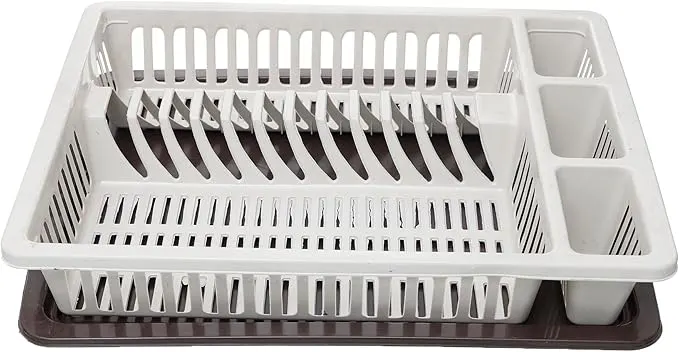 صفاية اطباق و ملاعق بلاستيك لؤلؤ من الوطنية