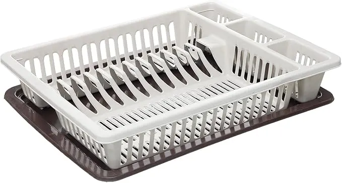 صفاية اطباق و ملاعق بلاستيك لؤلؤ من الوطنية