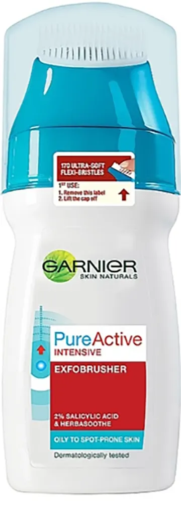 Garnier Pure Active Anti-Acne Facial Wash with Brush-On, 150ml