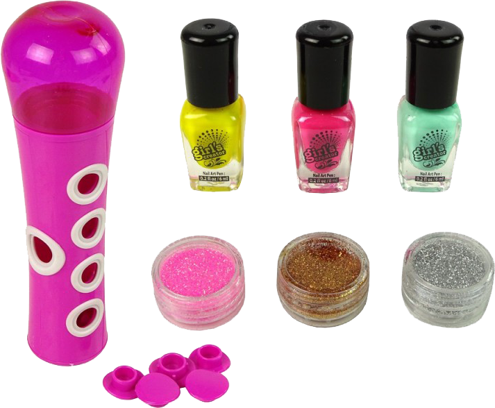 لعبة طلاء الأظافر للبنات من شاكي شيك نيلز،MBK-387