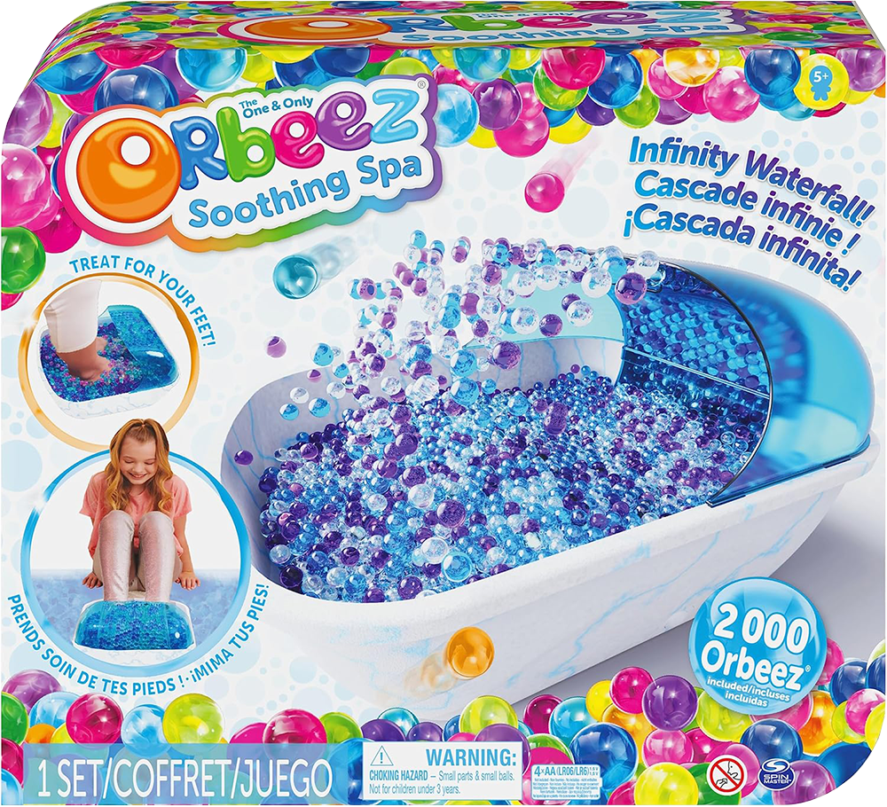 لعبة أوربيز سبا مهدئ للقدم، 2000 قطعة لؤلؤية، أزرق، 6061137