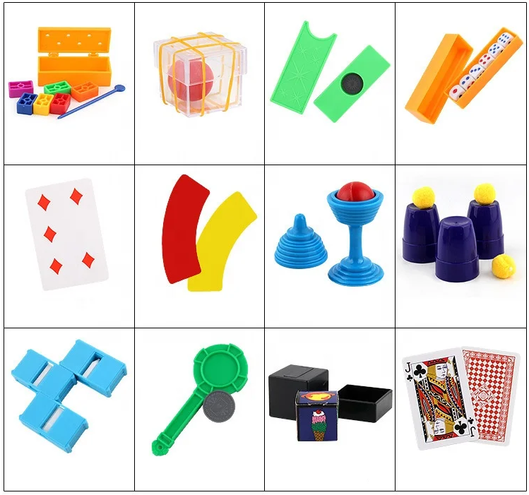 مجموعة العاب الخدع السحرية، مناسبة للأطفال من 6 سنوات، 2529