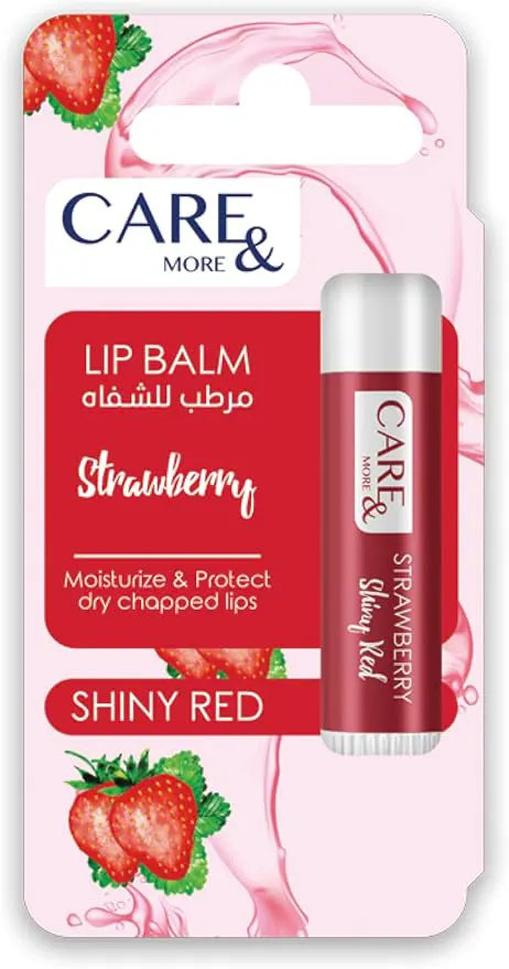 مرطب شفاه كير اند مور بالفراولة  ، 4 غرام