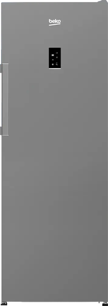 Beko No Frost Upright Freezer, 7 Drawers, Digital Display, Silver, B3RFNE294XS