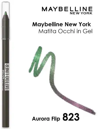 ايلاينر ميبلين تاتو لاينر جل، 823 اورورا فليب