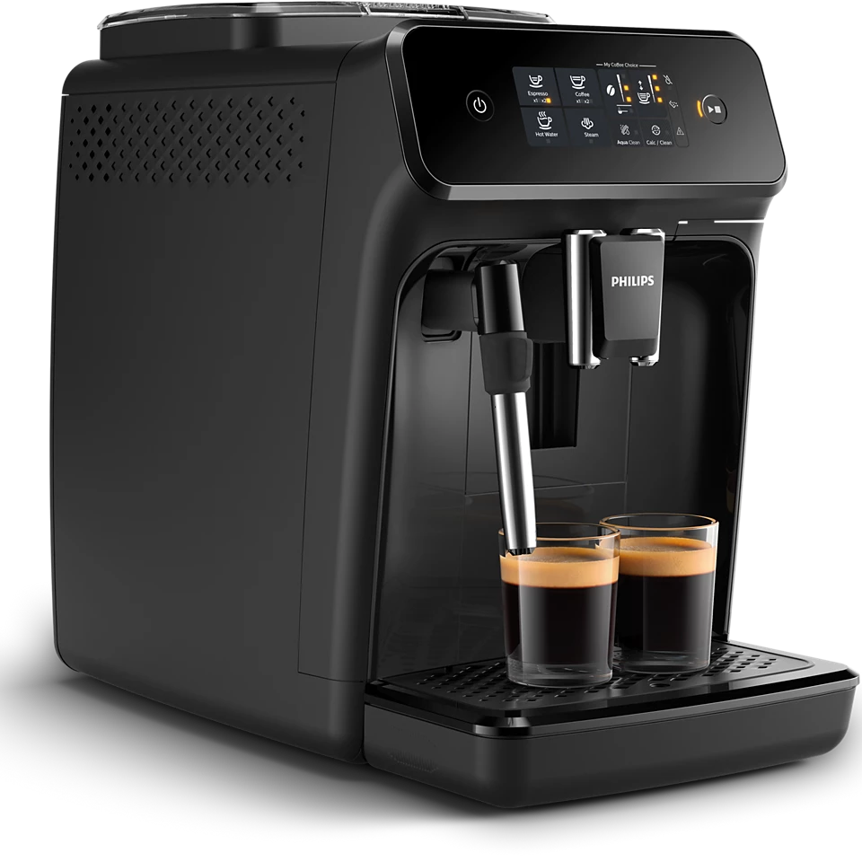 ماكينة تحضير القهوة و الإسبريسو فيليبس، 1500 وات، 1.8 لتر، مطحنة مدمجة، أسود،EP1221-20 (ضمان راية)