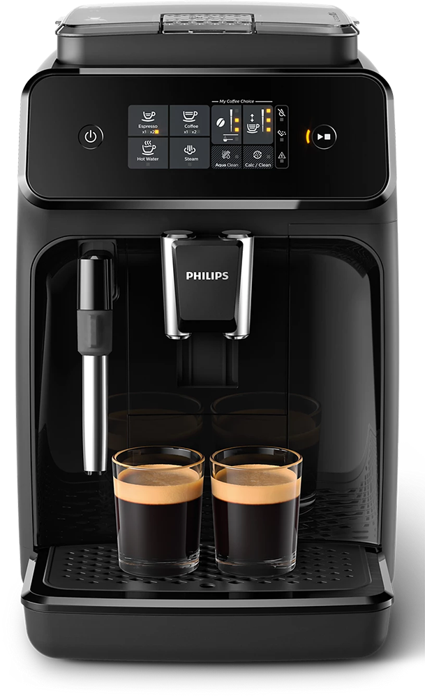ماكينة تحضير القهوة و الإسبريسو فيليبس، 1500 وات، 1.8 لتر، مطحنة مدمجة، أسود،EP1221-20 (ضمان راية)