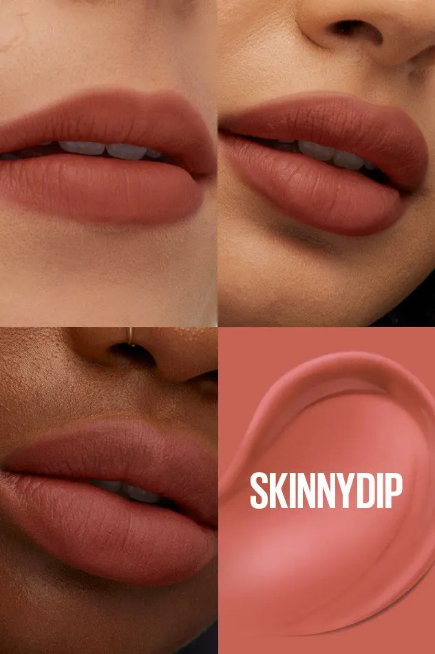 احمر شفاه سائل سوبر ستاي تيدي تينت من ميبلين،  15 سكيني ديب