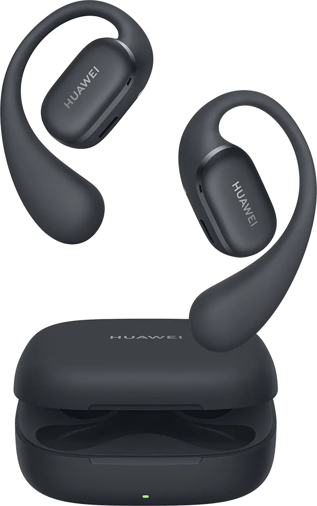 سماعات هواوي فري آرك، بلوتوث 5.2، مقاومة للماء، بطارية تدوم حتى 28 ساعة، أسود