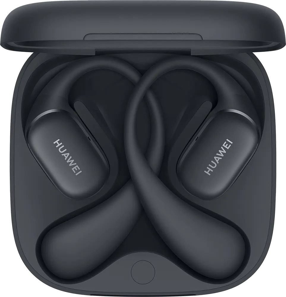 سماعات هواوي فري آرك، بلوتوث 5.2، مقاومة للماء، بطارية تدوم حتى 28 ساعة، أسود
