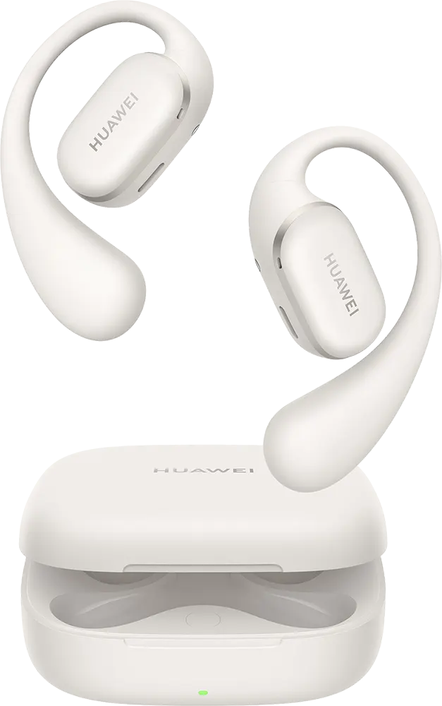 سماعات هواوي فري آرك، بلوتوث 5.2، مقاومة للماء، بطارية تدوم حتى 28 ساعة، رمادي