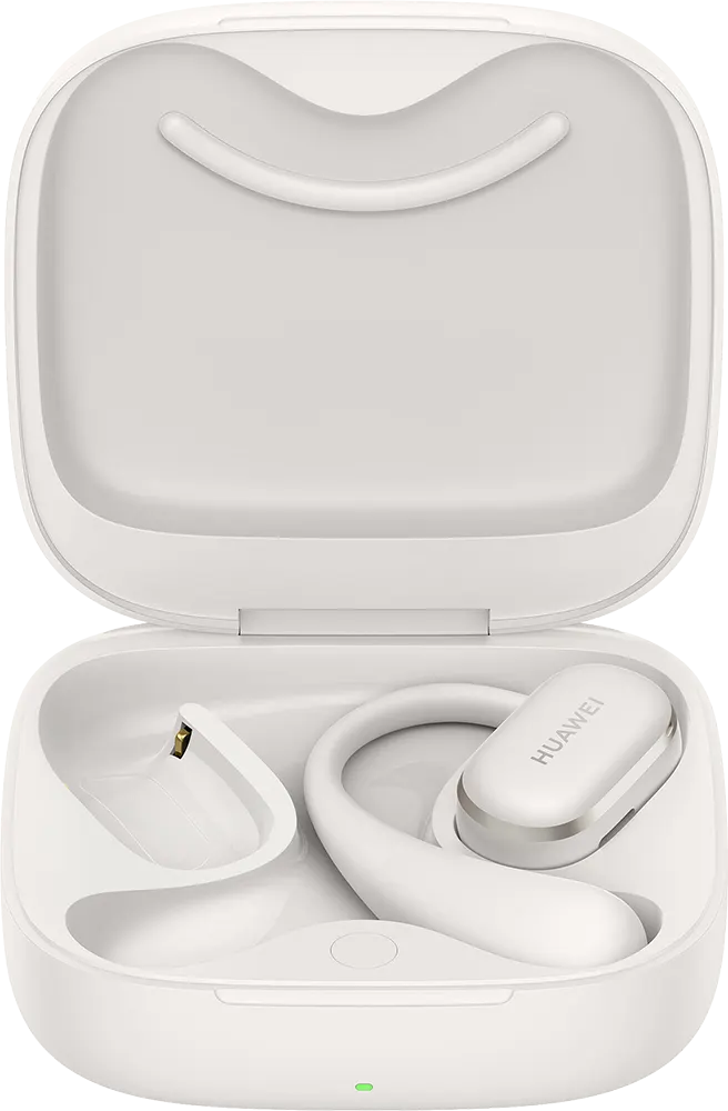 سماعات هواوي فري آرك، بلوتوث 5.2، مقاومة للماء، بطارية تدوم حتى 28 ساعة، رمادي