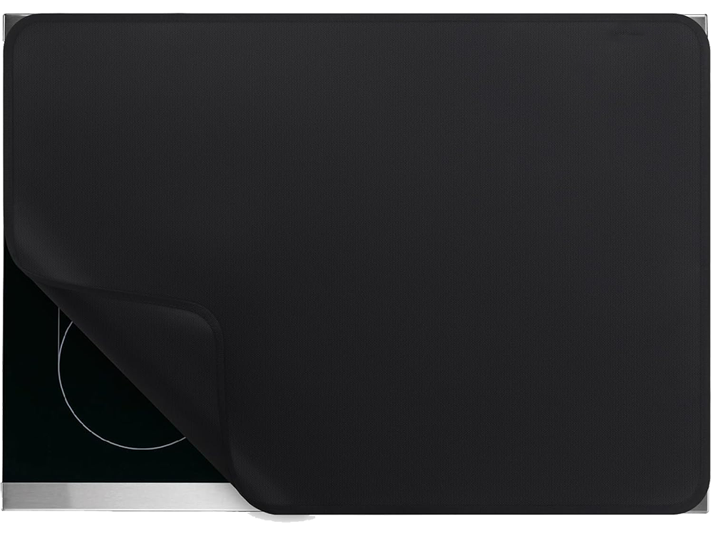 غطاء حراري و مفرش طاولة شواء ، مقاوم للحرارة  ، أسود ، موديل  24-1