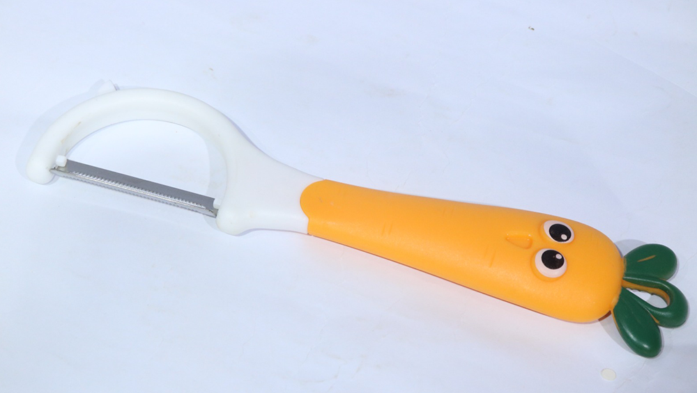 قشارة جزر وبطاطس ، شكل جزرة ، أصفر ، 1-508