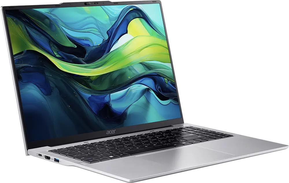 لاب توب ايسر اسباير لايت AL16-52P-526Z انتل كور I5-1334U، رامات 16 جيجابايت، هارد ديسك 512 جيجابايت SSD ، شاشة 16 بوصة WUXGA ، كارت شاشة مدمجة انتل UHD، فضي فاتح