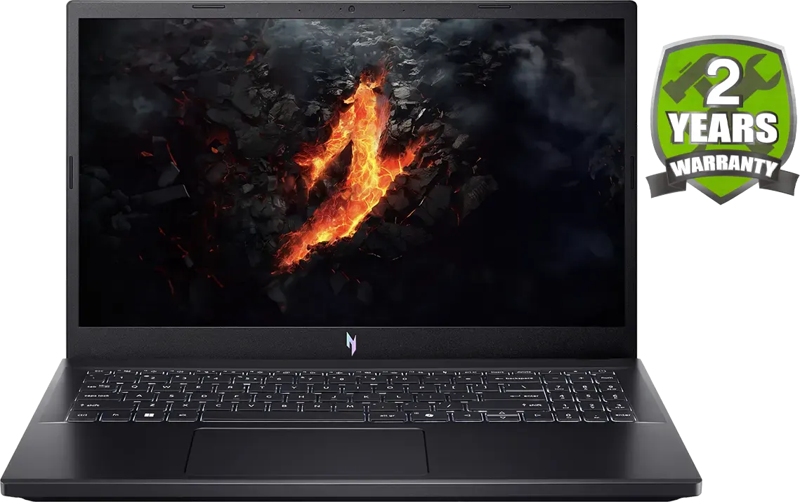 لاب توب جيمنج ايسر نايترو V 15 ANV15-41-R6WA  معالجAMD Ryzen 5-7535HS، رامات سعة 8 جيجابايت، هارد ديسك SSD سعة 512 جيجابايت،كارت شاشة NVIDIA GeForce RTX3050 سعة 6 جيجابايت، شاشة FHD مقاس 15.6 بوصة، ويندوز 11 هوم، لون أسود أوبسيديان